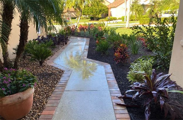 New landscape installation