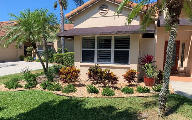 New landscape installation